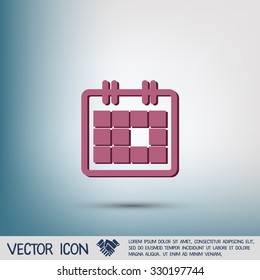 calendar sign
