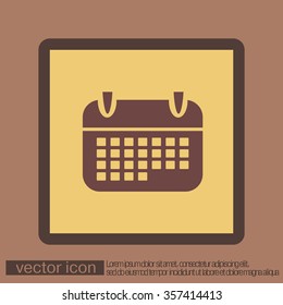 calendar sign