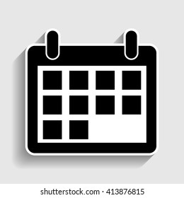 Calendar sign