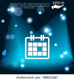 calendar sign