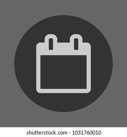 calendar sign icon