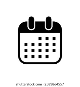 Calendar sign, schedule icon, calendar icon for website