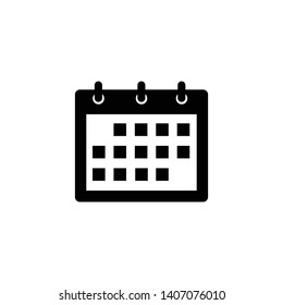 calendar simple icon vector illustration