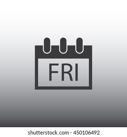 Calendar Single Icon - Friday
