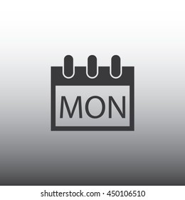Calendar Single Icon - Monday