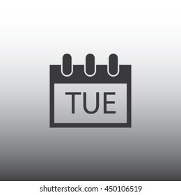 Calendar Single Icon - Tuesday