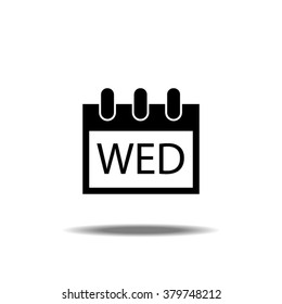 Calendar Single Icon - Wednesday