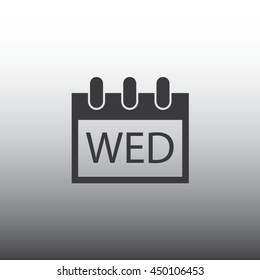 Calendar Single Icon - Wednesday