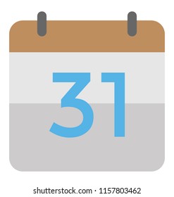 
Calendar with specific date showing planning concept
