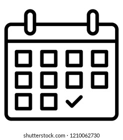 A calendar with a specific date showing schedule 