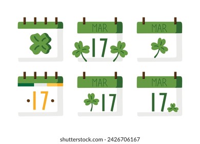 Calendar for St. Patrick's Day 