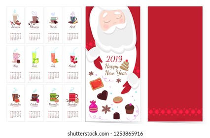 Calendar with sweets for the whole year from Santa