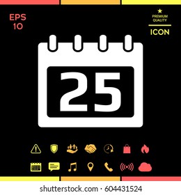 Calendar symbol 