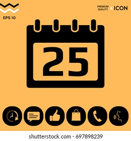 Calendar symbol 