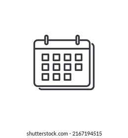 Calendar symbol. event calendar icon