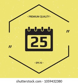 Calendar symbol icon