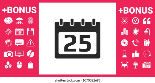 Calendar symbol icon
