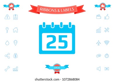 Calendar symbol icon