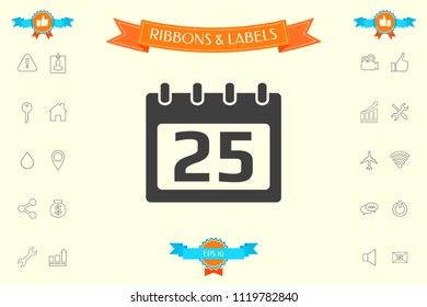 Calendar symbol icon
