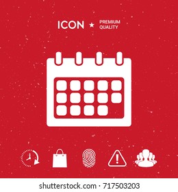 Symbol für Kalender