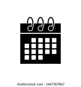 calendar symbol icon vector template