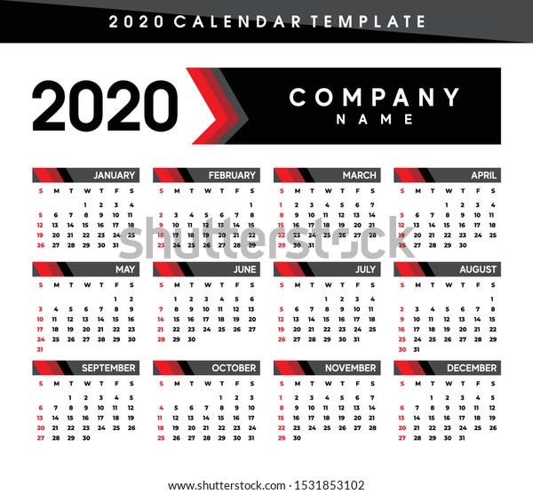 Business Calendar Template from image.shutterstock.com