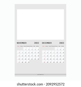 CALENDAR TEMPLATE DESIGN WITH A3 SIZE
