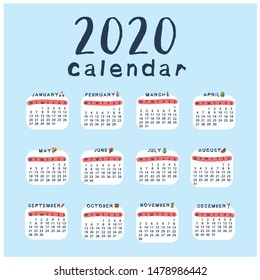 Calendar Template Schedule PLanning Organizer