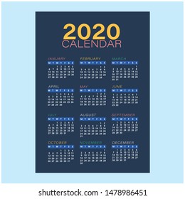 Calendar Template Schedule PLanning Organizer