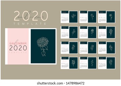 Calendar Template Schedule PLanning Organizer