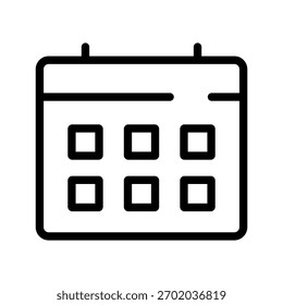 Calendario Conjunto de iconos de tres días con símbolos modernos y claros para la programación a corto plazo, el seguimiento de eventos y la planificación organizada
