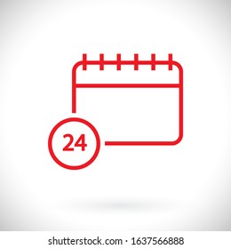 calendar time 10 eps bond icon design vector graphics