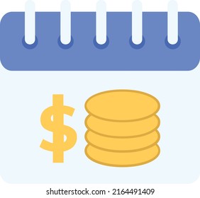 Pago recordatorio de fecha de calendario