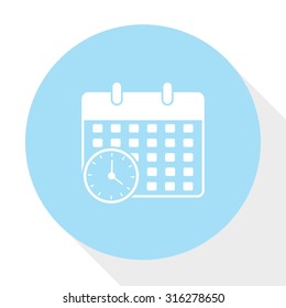 calendar time  icon