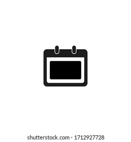 calendar time schedule icon vector illustration logo template