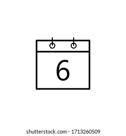 calendario cronograma icono ilustración vectorial plantilla de logotipo