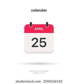Calendar and time thin line icon. Minimal flat vector illustration. Included simple outline icons as schedule, reminder, appointment, planner, event time, timer, clock.