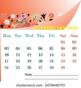 A calendar is used to tell the dates, the important days of life