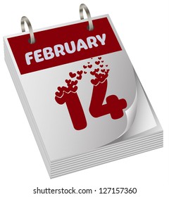 calendar - Valentines day