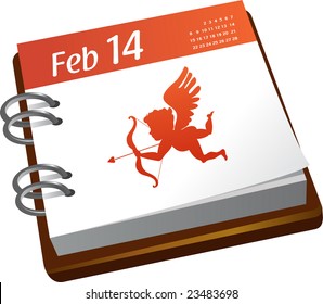 calendar - Valentines day