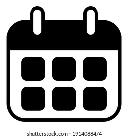 calendar vector black icon, shopping and discount sale icon.