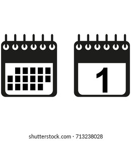 Calendar, vector, date, day, icon, page, event, sign,  app, diary.