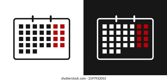 calendar vector design, event schedule date, vector design, modern background design, reminder sign,  vector week
