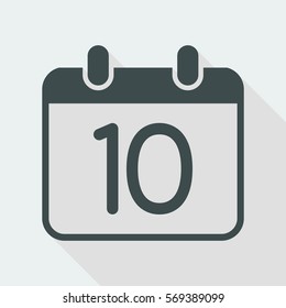 Calendar - Vector flat minimal icon