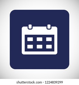 calendar vector icon 10 eps