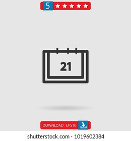 calendar vector icon