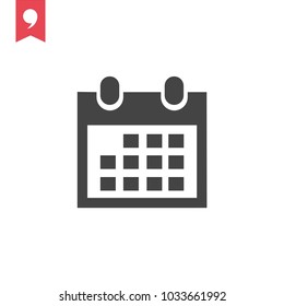 Calendar vector icon