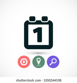 Calendar vector icon