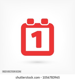 Calendar vector icon