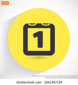 Calendar vector icon